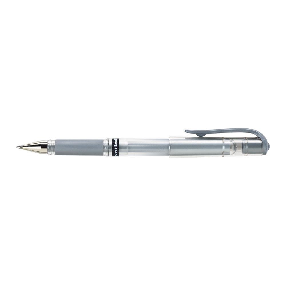 UNI-BALL UNIBALL GEL IMPACT SIGNO PEN SILVER BOLD 1.0MM