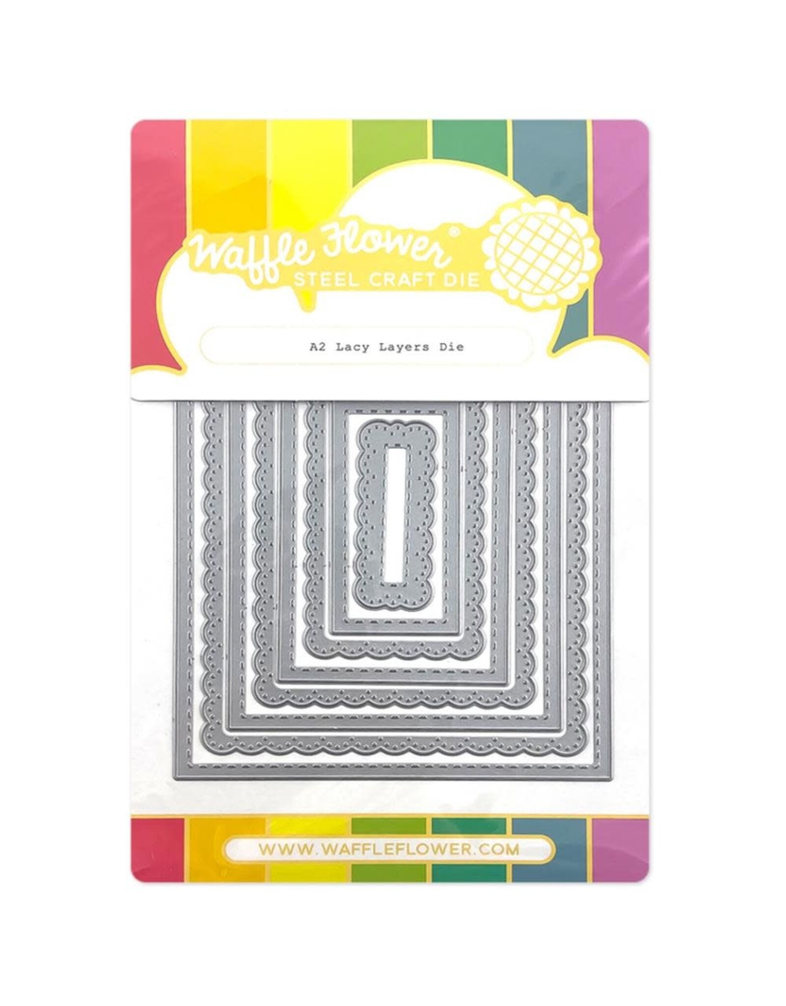 WAFFLE FLOWER WAFFLE FLOWER A2 LACY LAYERS DIE SET