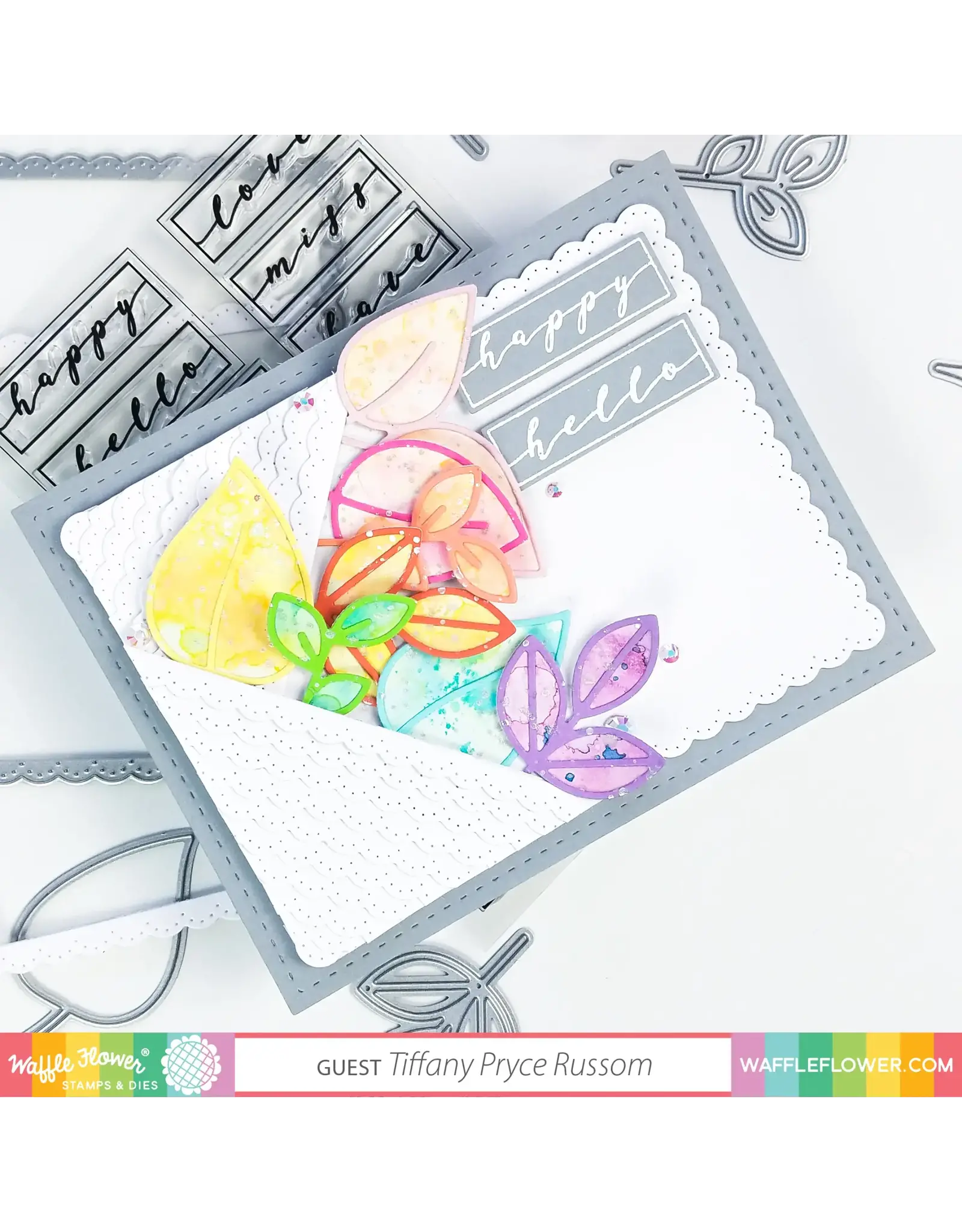 WAFFLE FLOWER WAFFLE FLOWER A2 LACY LAYERS DIE SET