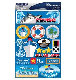 REMINISCE REMINISCE CRUISE 3D STICKERS