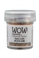 WOW! WOW! CATHERINE POOLER SPICE LATTE EMBOSSING POWDER 0.5OZ