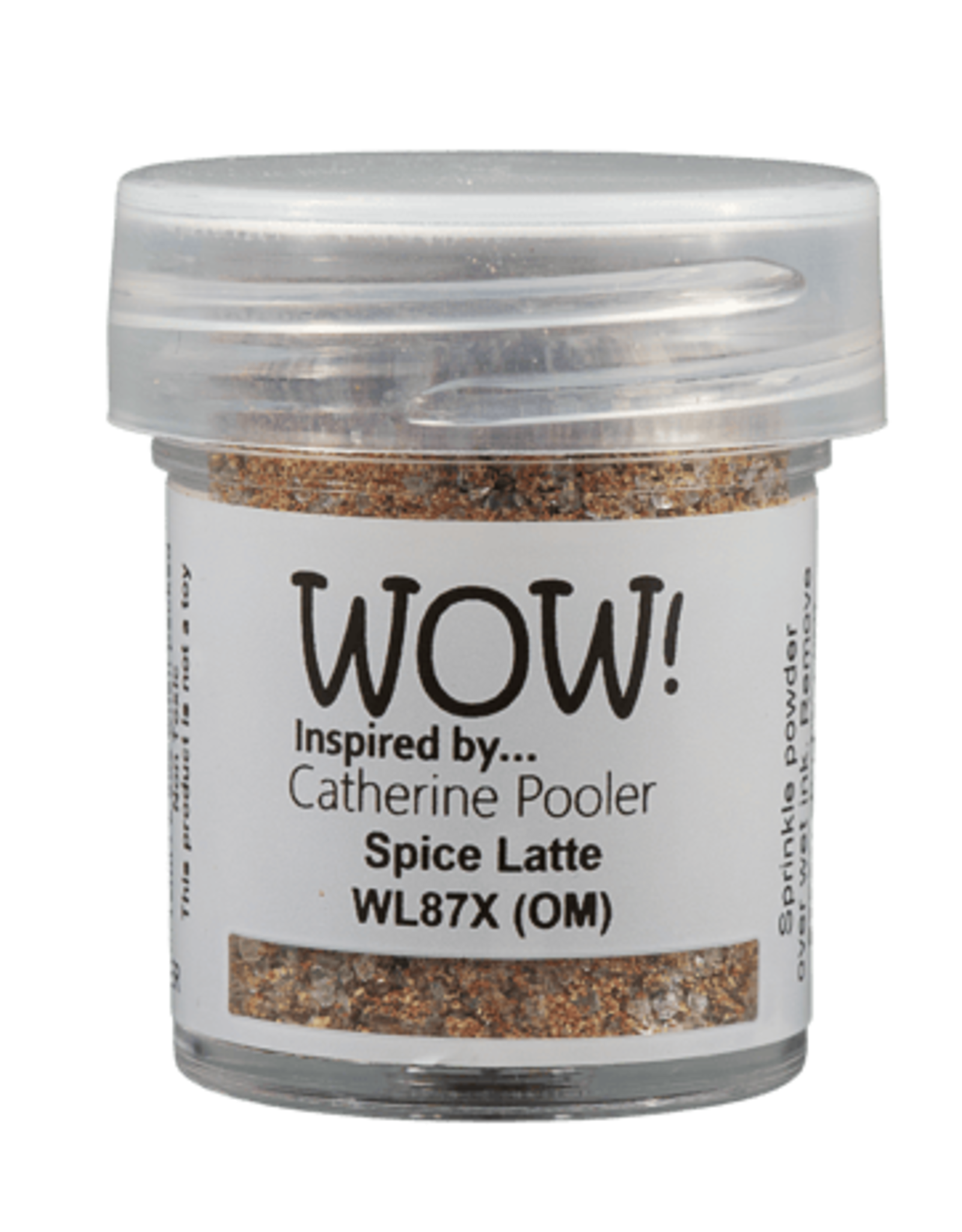WOW! WOW! CATHERINE POOLER SPICE LATTE EMBOSSING POWDER 0.5OZ
