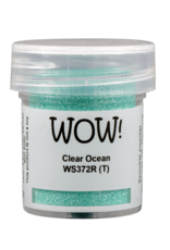 WOW! WOW! CLEAR OCEAN EMBOSSING GLITTER 0.5OZ