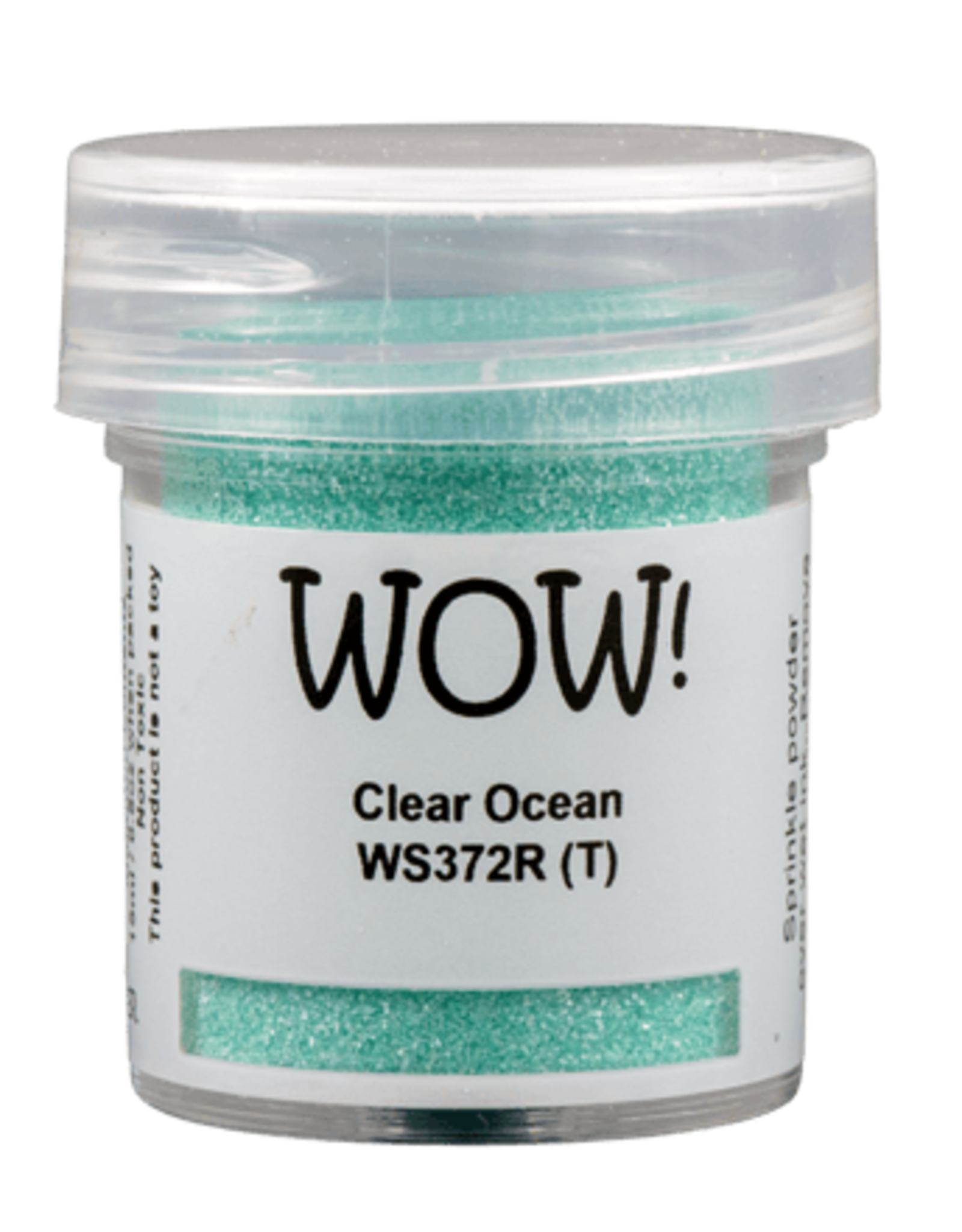 WOW! WOW! CLEAR OCEAN EMBOSSING GLITTER 0.5OZ