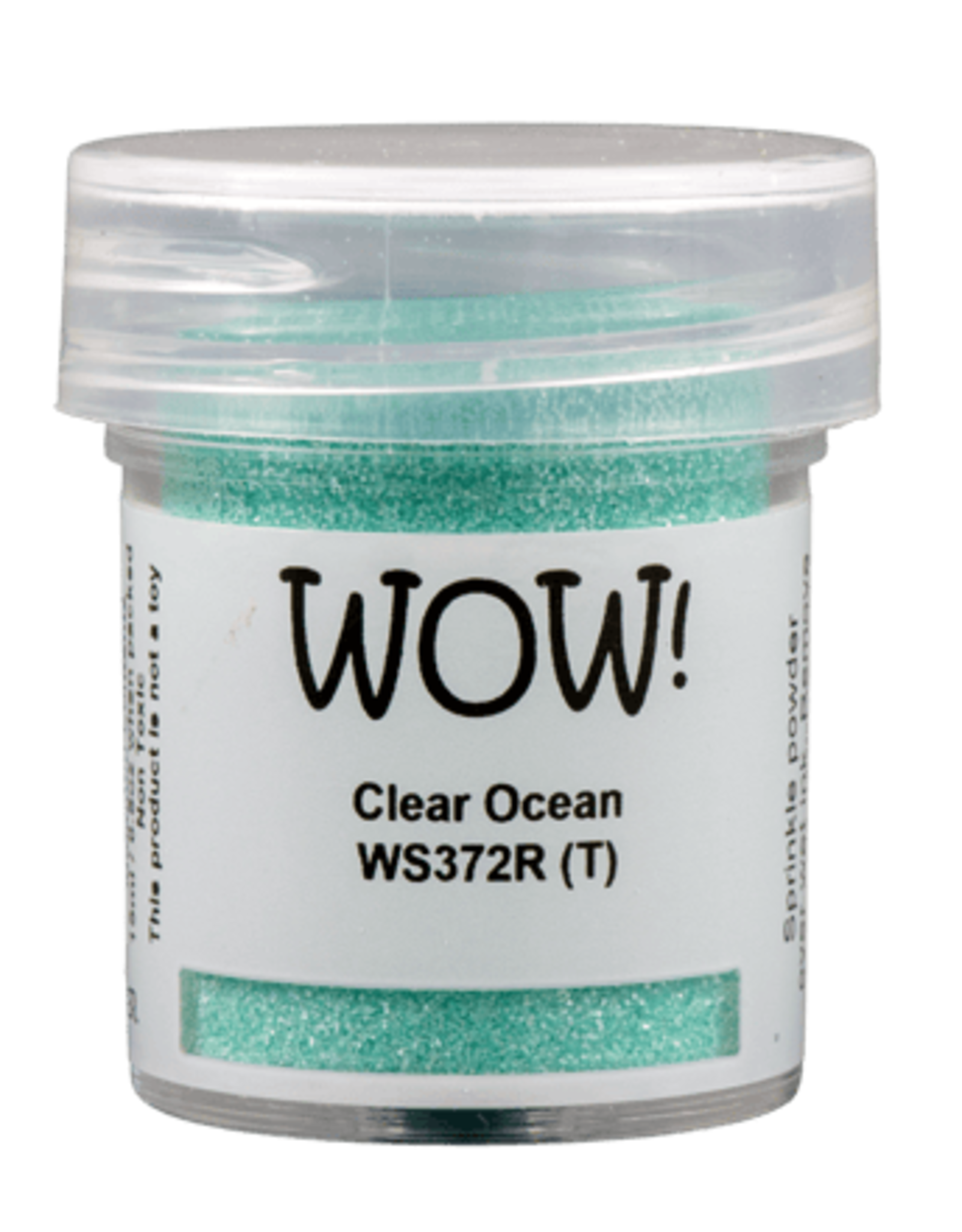 WOW! WOW! CLEAR OCEAN EMBOSSING POWDER 0.5OZ