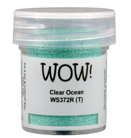 WOW! WOW! CLEAR OCEAN EMBOSSING GLITTER 0.5OZ