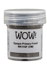 WOW! WOW! OPAQUE PRIMARY FOSSIL EMBOSSING POWDER 0.5OZ