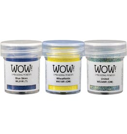 WOW! WOW! TRIOS INDEPENDENT EMBOSSING POWDER COLLECTION