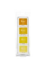 PINKFRESH PINKFRESH STUDIO RISE AND SHINE PREMIUM DYE CUBE INK PADS 4/PK