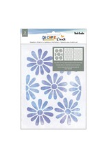 AMERICAN CRAFTS AMERICAN CRAFTS VICKI BOUTIN DISCOVER + CREATE TRANQUIL STENCIL SET 3/PK