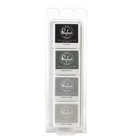 PINKFRESH PINKFRESH STUDIO URBAN RAINCOAT PREMIUM DYE CUBE INK PADS 4/PK