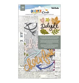 AMERICAN CRAFTS AMERICAN CRAFTS VICKI BOUTIN DISCOVER + CREATE MIXED CHIPBOARD