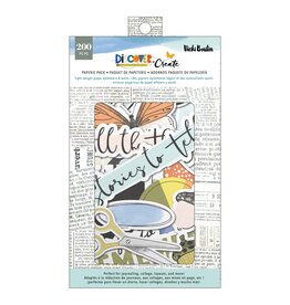 AMERICAN CRAFTS AMERICAN CRAFTS VICKI BOUTIN DISCOVER + CREATE PAPERIE PACK