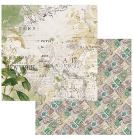 49 AND MARKET 49 AND MARKET WHEREVER MAP IT OUT 12x12 CARDSTOCK