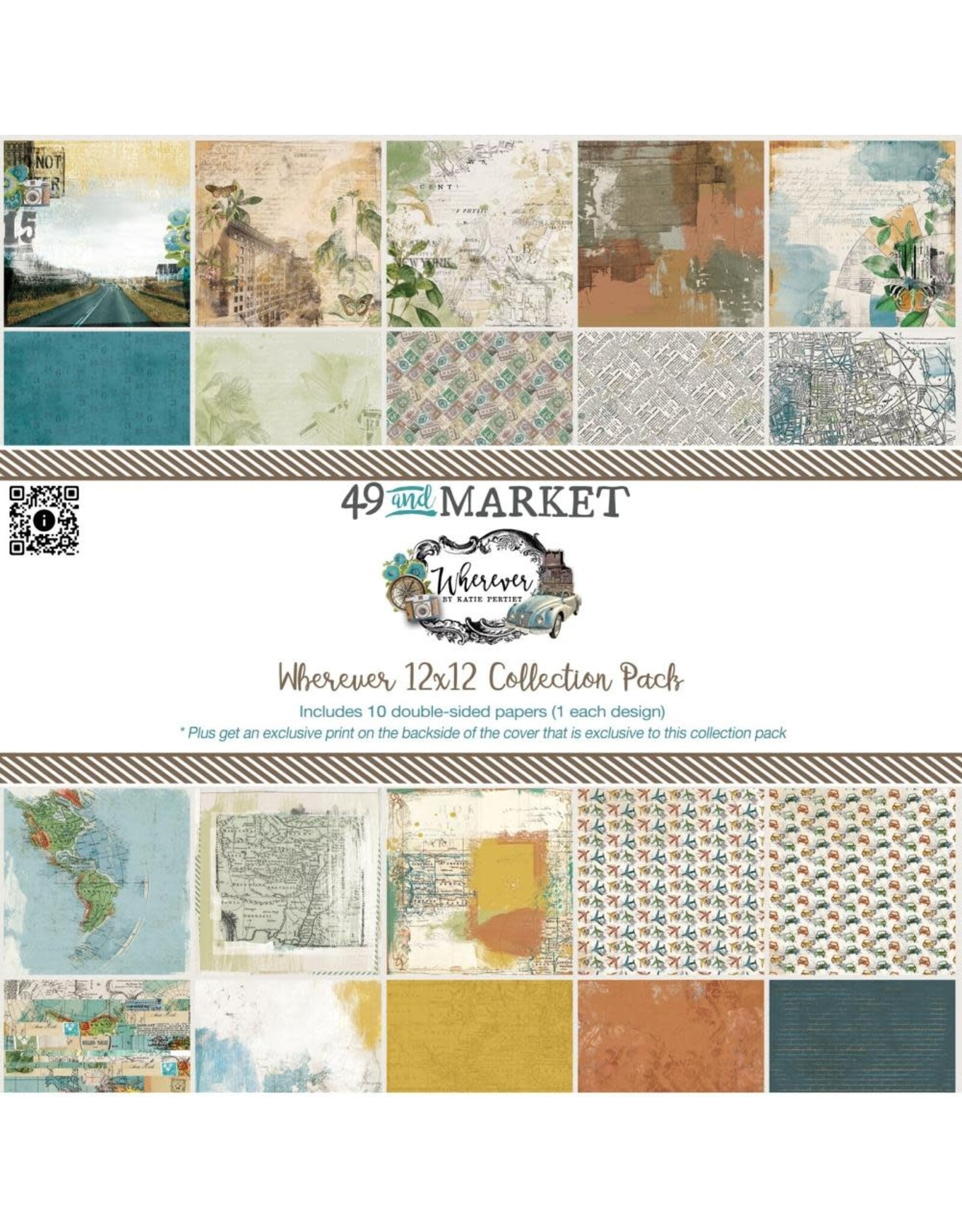 49 AND MARKET 49 AND MARKET WHEREVER 12x12 COLLECTION PACK