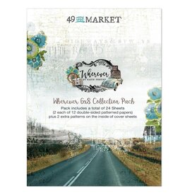 49 AND MARKET 49 AND MARKET WHEREVER 6x8 COLLECTION PACK 18 SHEETS