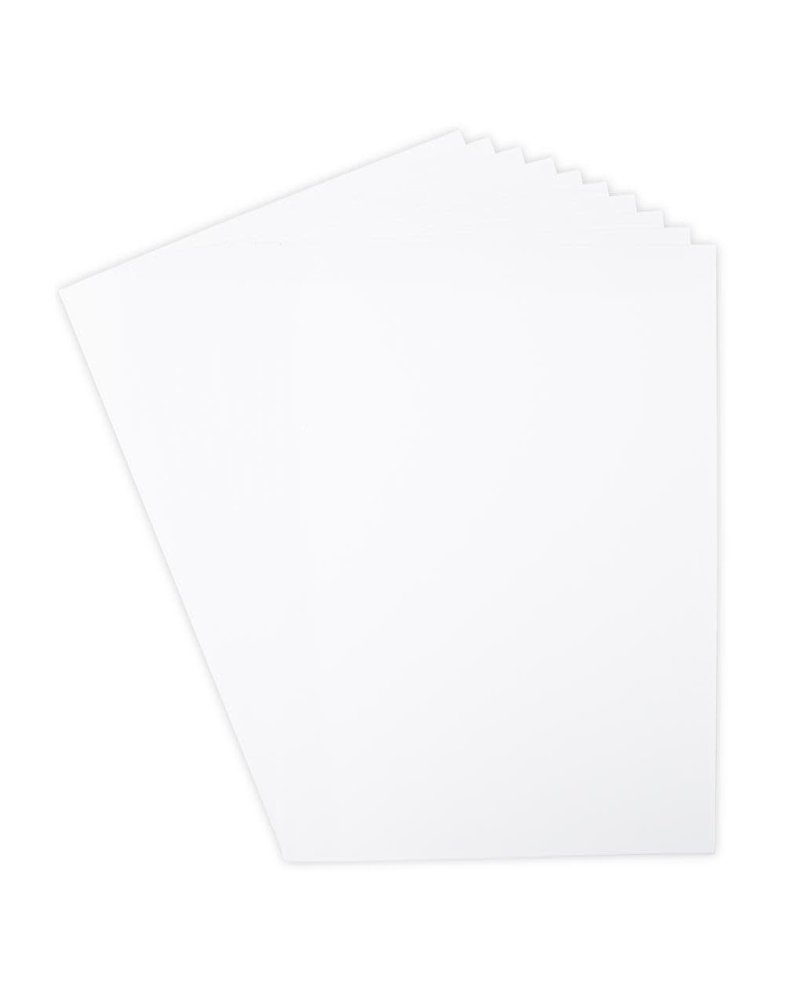 SIZZIX SIZZIX SURFACEZ WHITE SMOOTH CARDSTOCK 60 SHEETS