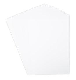 SIZZIX SIZZIX SURFACEZ WHITE SMOOTH CARDSTOCK 60 SHEETS