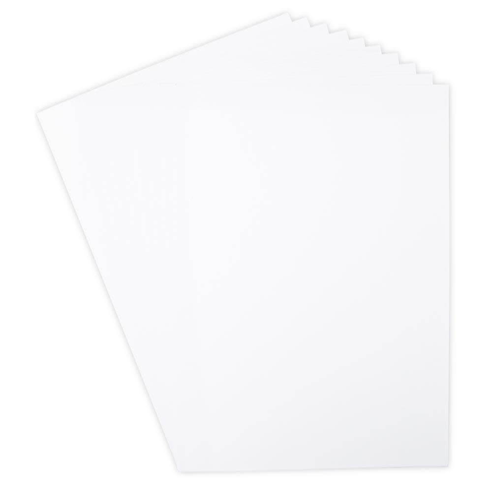 SIZZIX SIZZIX SURFACEZ WHITE SMOOTH CARDSTOCK 60 SHEETS