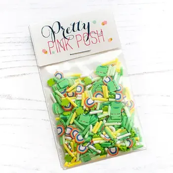 PRETTY PINK POSH LUCKY CHARMS MIX CLAY CONFETTI