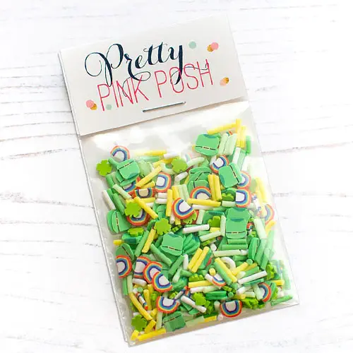 PRETTY PINK POSH LUCKY CHARMS MIX CLAY CONFETTI
