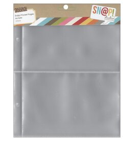 SIMPLE STORIES SIMPLE STORIES SN@P! POCKET PAGES REFILLS 4X6 POCKETS 10PK