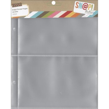 SIMPLE STORIES SIMPLE STORIES SN@P! POCKET PAGES REFILLS 4X6 POCKETS 10PK