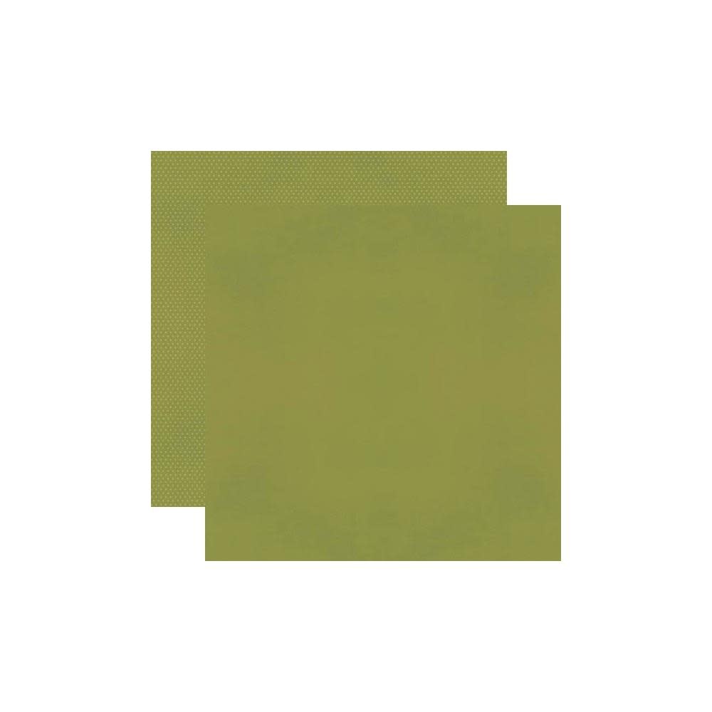 SIMPLE STORIES SIMPLE STORIES COLOR VIBE OLIVE CARDSTOCK 12''X12''