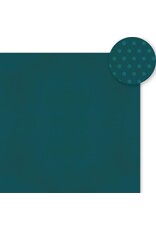 SIMPLE STORIES SIMPLE STORIES COLOR VIBE DEEP TEAL CARDSTOCK 12''X12''