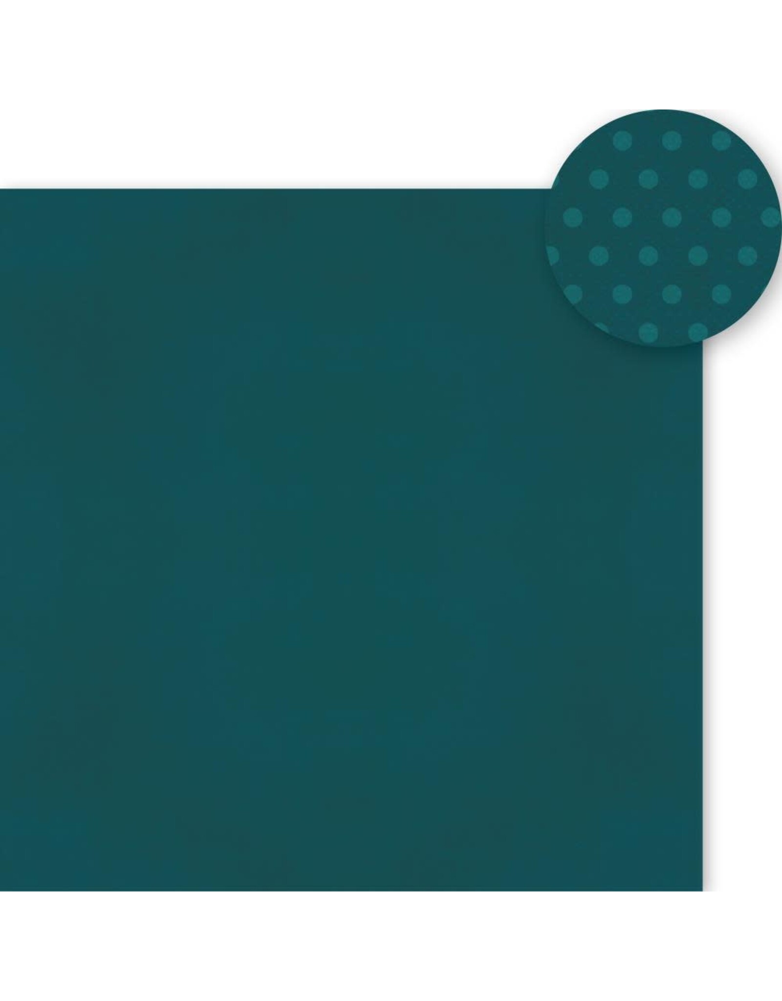 SIMPLE STORIES SIMPLE STORIES COLOR VIBE DEEP TEAL CARDSTOCK 12''X12''