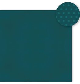 SIMPLE STORIES SIMPLE STORIES COLOR VIBE DEEP TEAL CARDSTOCK 12''X12''