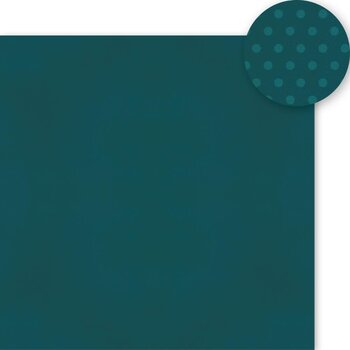 SIMPLE STORIES SIMPLE STORIES COLOR VIBE DEEP TEAL CARDSTOCK 12''X12''