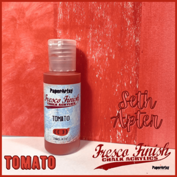 PAPER ARTSY PAPER ARTSY FRESCO FINISH TOMATO ACRYLIC PAINT 50ML