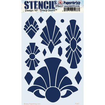 PAPER ARTSY PAPER ARTSY TRACY SCOTT PS417 STENCIL