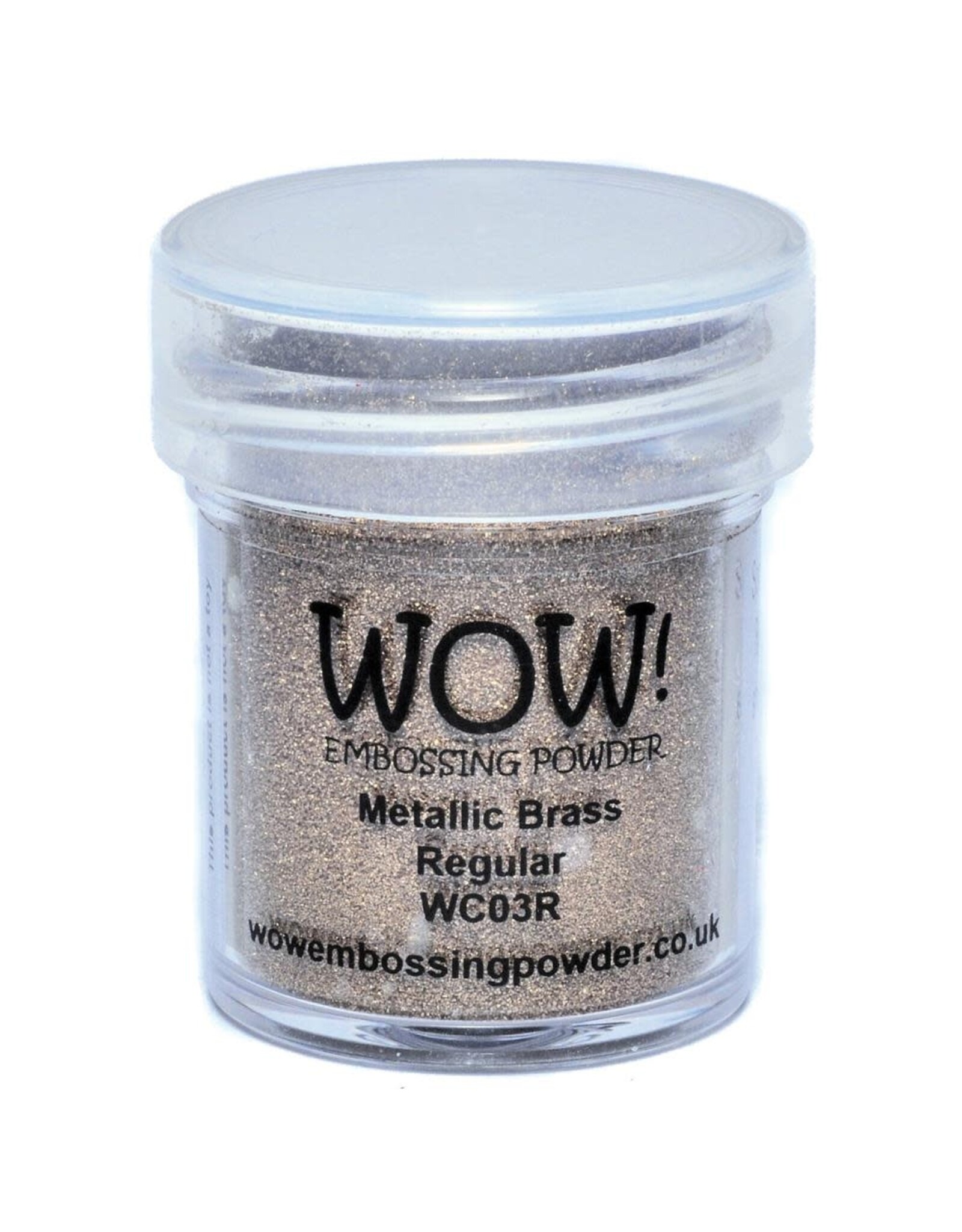 WOW! WOW! METALLIC BRASS REGULAR EMBOSSING POWDER 0.5OZ