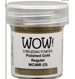 WOW! WOW! POLISHED GOLD REGULAR EMBOSSING POWDER 0.5OZ