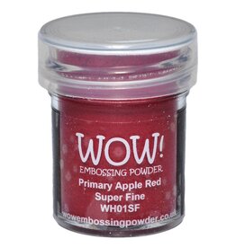 WOW! WOW! SUPER FINE PRIMARY APPLE RED EMBOSSING POWDER