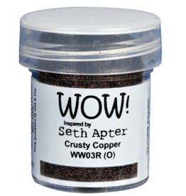 WOW! WOW! SETH APTER CRUSTY COPPER EMBOSSING POWDER 0.5OZ