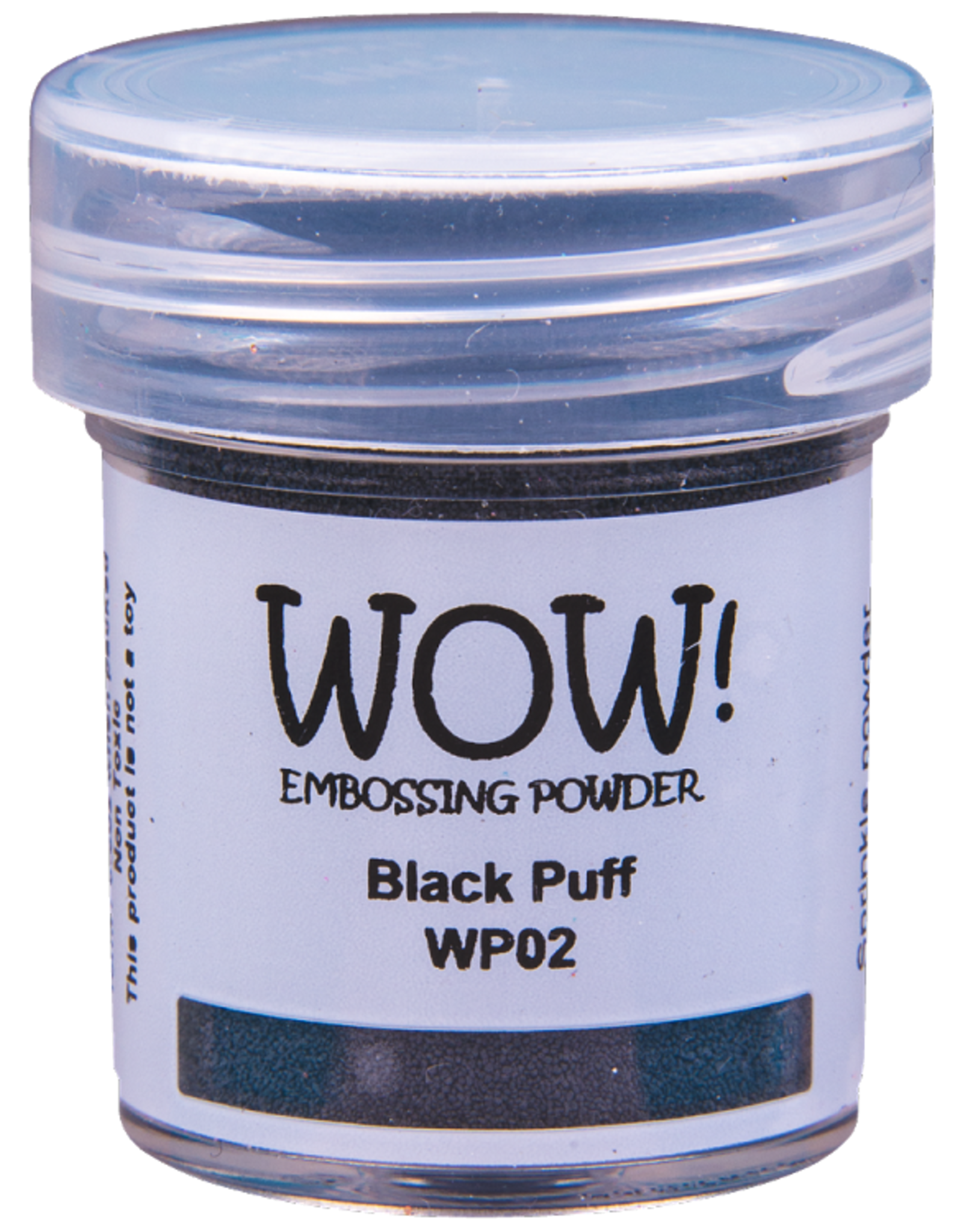 WOW! WOW! BLACK PUFF EMBOSSING POWDER 0.5OZ