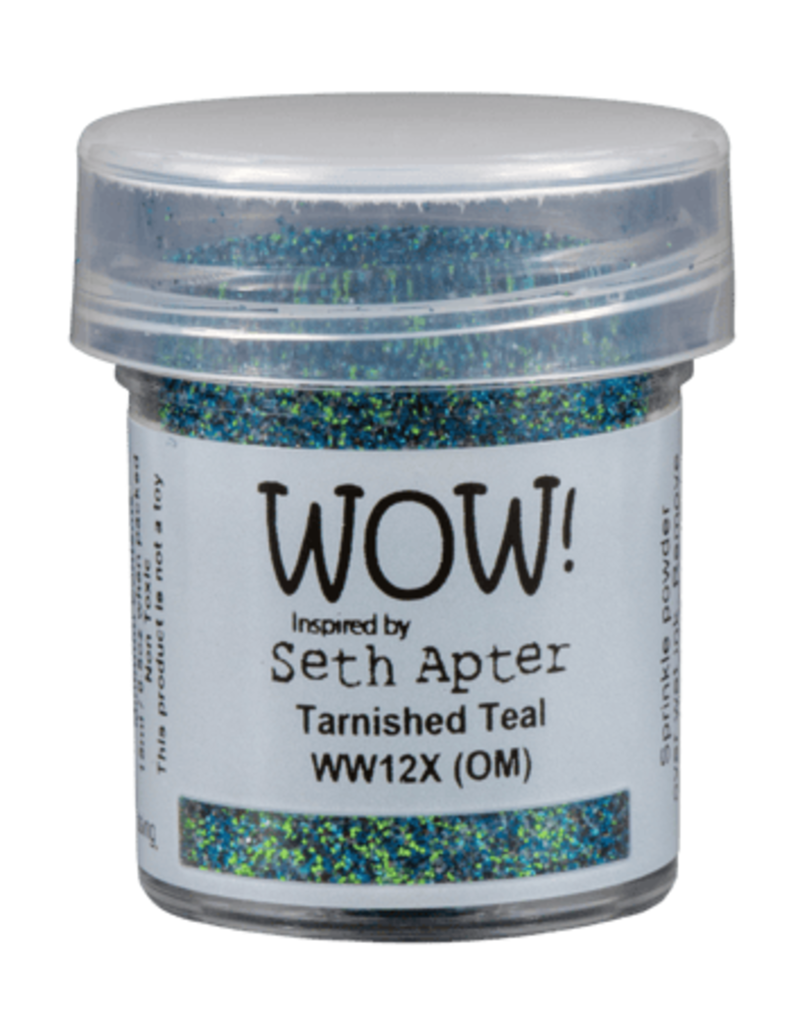 WOW! WOW! SETH APTER TARNISHED TEAL EMBOSSING POWDER 0.5OZ