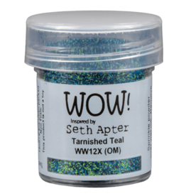 WOW! WOW! SETH APTER TARNISHED TEAL EMBOSSING POWDER 0.5OZ