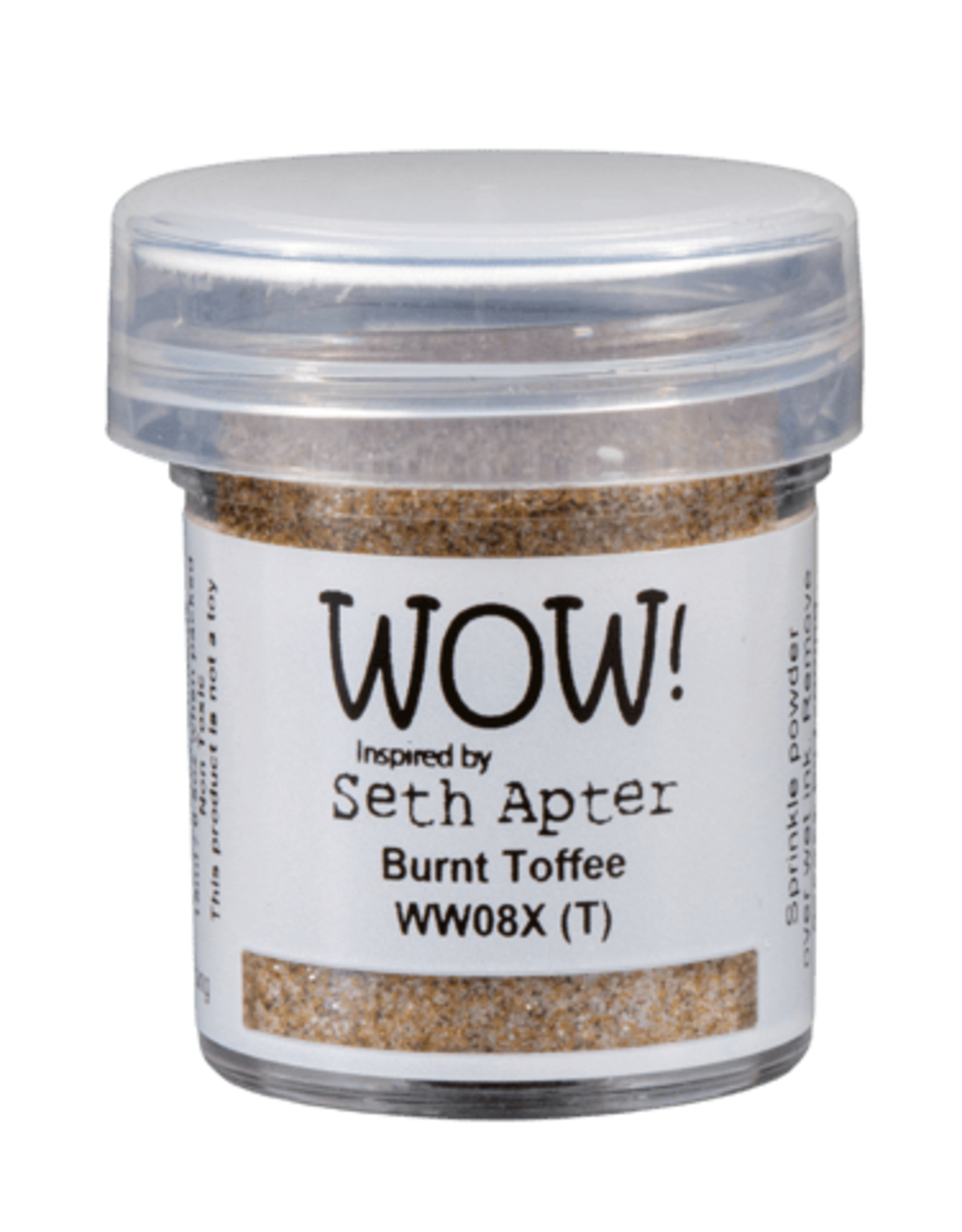WOW! WOW! SETH APTER BURNT TOFFEE EMBOSSING POWDER 0.5OZ