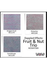 WOW! WOW! TRIOS MARION EMBERSON DAPPLED EFFECTS: FRUIT & NUT EMBOSSING POWDER COLLECTION