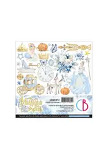 CIAO BELLA CIAO BELLA MIDNIGHT SPELL 6x6 FUSSY CUT PAPER PAD 24 SHEETS