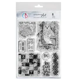 CIAO BELLA CIAO BELLA STAMPING ART MAGIC SPELL CLEAR STAMP SET