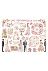 STAMPERIA STAMPERIA ROMANCE FOREVER CEREMONY EDITION CHIPBOARD DIE CUTS