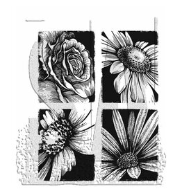 STAMPERS ANONYMOUS STAMPERS ANONYMOUS TIM HOLTZ BOLD BOTANICALS 7x8.5 CLING STAMP SET