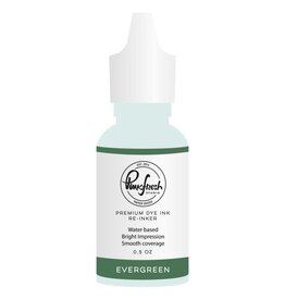 PINKFRESH PINKFRESH STUDIO EVERGREEN PREMIUM DYE INK RE-INKER 0.5oz