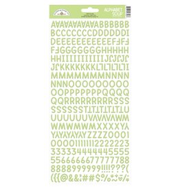 DOODLEBUG DESIGNS DOODLEBUG DESIGN LIMEADE ALPHABET SOUP 6x13 PUFFY STICKERS