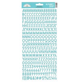 DOODLEBUG DESIGNS DOODLEBUG DESIGN SWIMMING POOL ALPHABET SOUP 6x13 PUFFY STICKERS